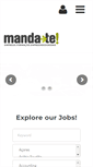 Mobile Screenshot of manda-te.com
